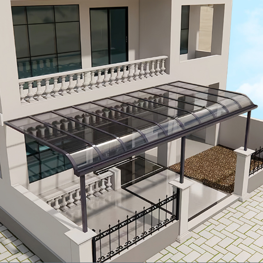 鋁合金耐力板雨棚